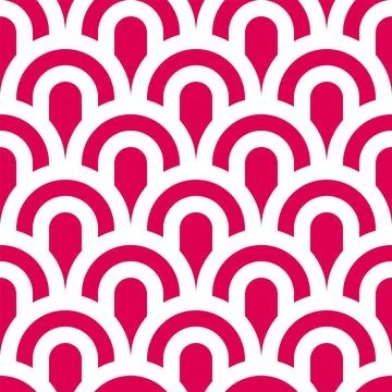 Seamless Japanese waves pattern Stockillustratie