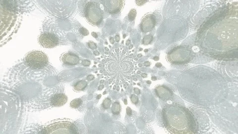 Seamless kaleidoscope animation with symmetrical patterns, vibrant colors Video stock 307501352