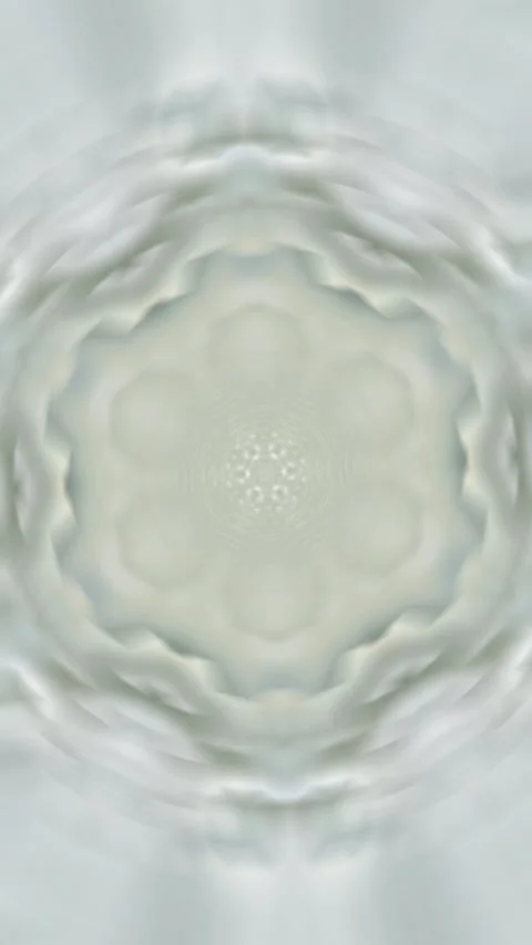 Seamless kaleidoscope animation with symmetrical patterns, vibrant colors Video stock 307501656