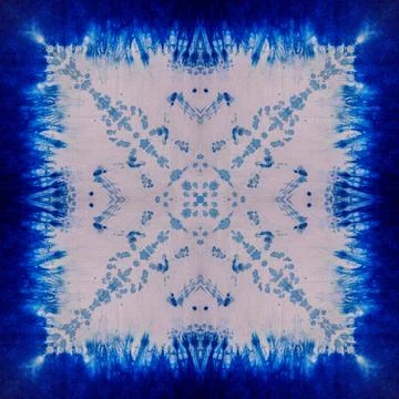 Seamless kaleidoscope or endless pattern for ceramic tile, wallpaper, linoleu Stock Illustration