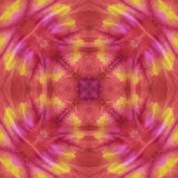 Seamless kaleidoscope or endless pattern for ceramic tile, wallpaper, linoleu Stock Illustration