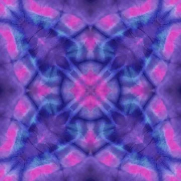 Seamless kaleidoscope or endless pattern for ceramic tile, wallpaper, linoleu 스톡 일러스트