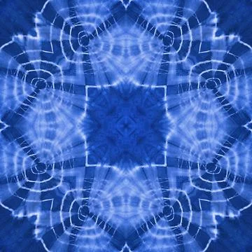 Seamless kaleidoscope or endless pattern for ceramic tile, wallpaper, linoleu Stock Illustration