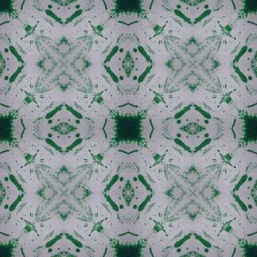 Seamless kaleidoscope or endless pattern for ceramic tile, wallpaper, linoleu Stock Illustration