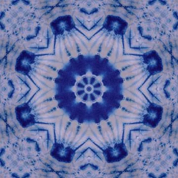 Seamless kaleidoscope or endless pattern for ceramic tile, wallpaper, linoleu Stock Illustration