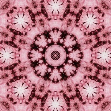 Seamless kaleidoscope or endless pattern for ceramic tile, wallpaper, linoleu Stock Illustration