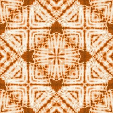 Seamless kaleidoscope or endless pattern for ceramic tile, wallpaper, linoleu Stock Illustration
