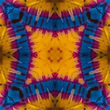 Seamless kaleidoscope or endless pattern for ceramic tile, wallpaper, linoleu Stock Photos