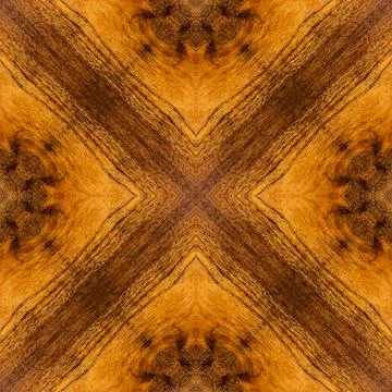 Seamless kaleidoscope or endless pattern for ceramic tile, wallpaper, linoleu Stock Photos