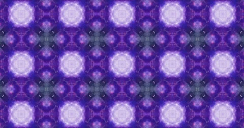 Seamless  Kaleidoscope Pattern Background Loop Stock Footage 183502880