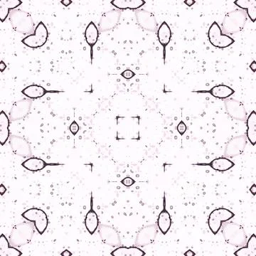 Seamless kaleidoscope pattern. Texture art Illustrazione stock