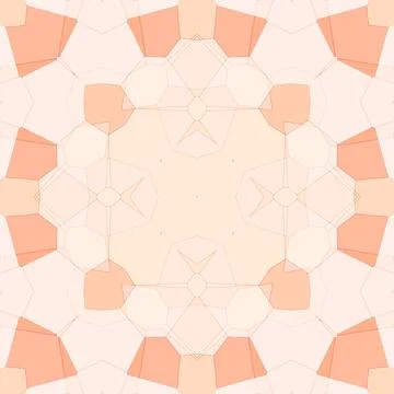 Seamless kaleidoscope pattern. Texture art Stock Illustration