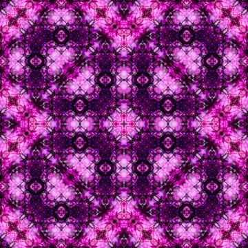 Seamless kaleidoscope pattern. Texture art Stock Illustration