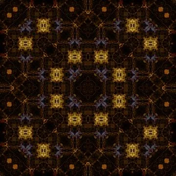 Seamless kaleidoscope pattern. Texture art イラスト素材