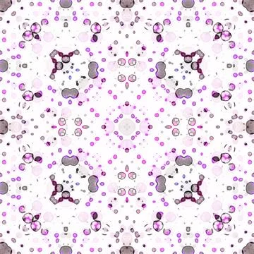 Seamless kaleidoscope pattern. Texture art Stock Illustration