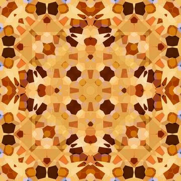 Seamless kaleidoscope pattern. Texture art Stock Illustration