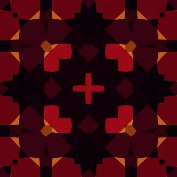Seamless kaleidoscope pattern. Texture art Stock Photos