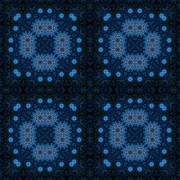 Seamless kaleidoscope patterns. The texture is abstract Stock Photos