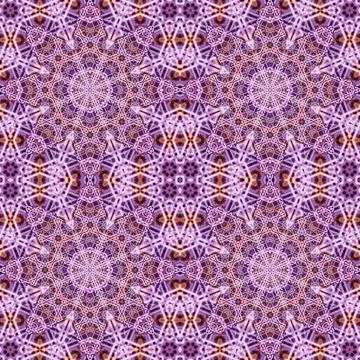 Seamless kaleidoscope patterns. The texture is abstract Stock Photos