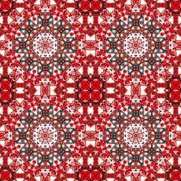 Seamless kaleidoscope patterns. The texture is abstract Stock Photos