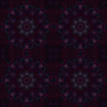 Seamless kaleidoscope patterns. The texture is abstract Stock-Fotos