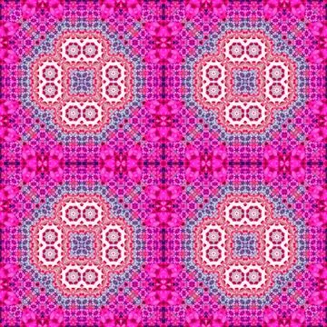 Seamless kaleidoscope patterns. The texture is abstract Stock Photos