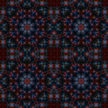 Seamless kaleidoscope patterns. The texture is abstract Stock Photos