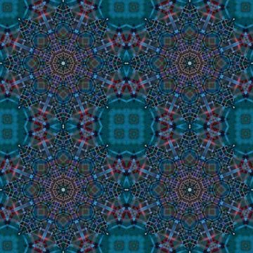 Seamless kaleidoscope patterns. The texture is abstract Stock Photos