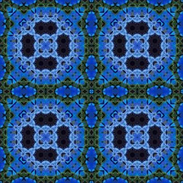 Seamless kaleidoscope patterns. The texture is abstract Stock Photos