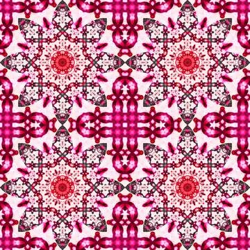 Seamless kaleidoscope patterns. The texture is abstract Stock Photos
