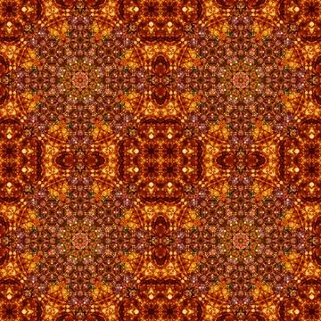 Seamless kaleidoscope patterns. The texture is abstract Stock Photos