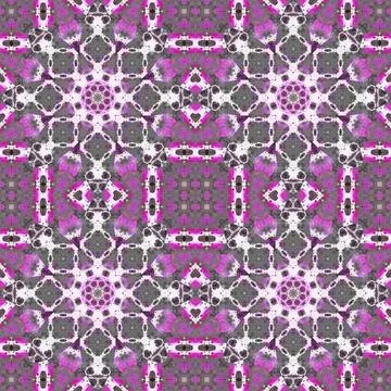 Seamless kaleidoscope patterns. The texture is abstract Stock Photos