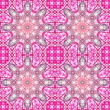 Seamless kaleidoscope patterns. The texture is abstract Stock Photos
