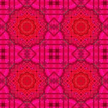 Seamless kaleidoscope patterns. The texture is abstract Stock Photos