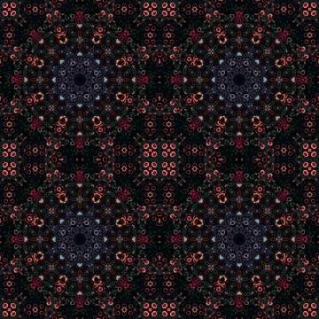 Seamless kaleidoscope patterns. The texture is abstract Stock-Fotos