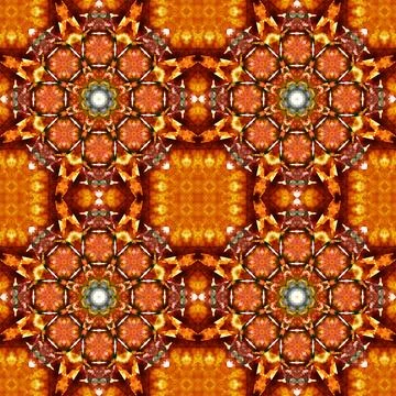 Seamless kaleidoscope patterns. The texture is abstract Stock Photos