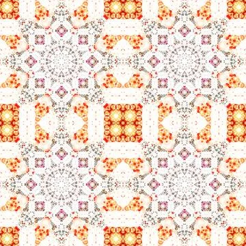 Seamless kaleidoscope patterns. The texture is abstract Stock Photos