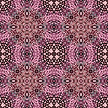 Seamless kaleidoscope patterns. The texture is abstract Stock Photos