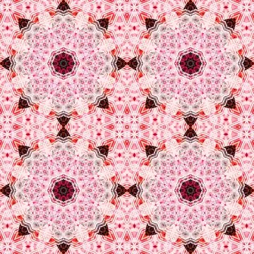 Seamless kaleidoscope patterns. The texture is abstract Stock Photos