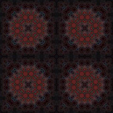 Seamless kaleidoscope patterns. The texture is abstract Stock Photos
