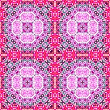 Seamless kaleidoscope patterns. The texture is abstract Stock Photos