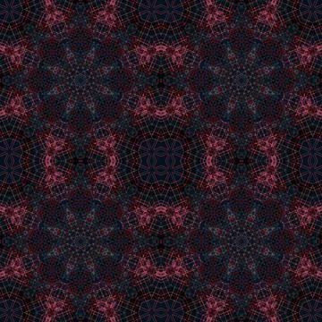 Seamless kaleidoscope patterns. The texture is abstract Stock Photos