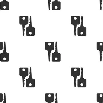 Seamless keys background Stock Illustration