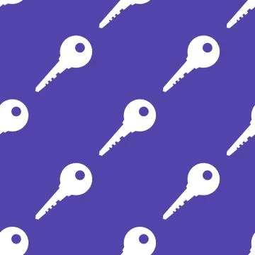 Seamless keys background Stock Illustration