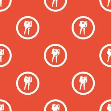Seamless keys background Stock Illustration