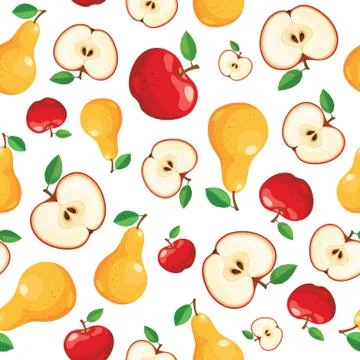 Seamless kitchen background Stock Illustration