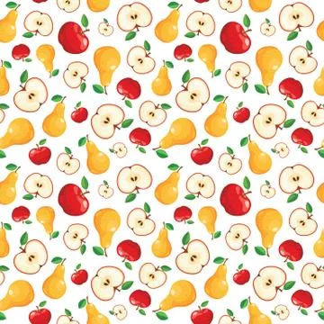 Seamless kitchen background Stock Illustration