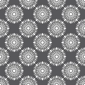 Seamless Kitchen Cutlery Pattern Stock Illustration