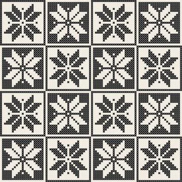 Seamless knit pattern Illustrazione stock