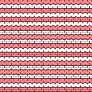 Seamless knitted background. Vector illustration Illustrazione stock